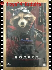 Hot Toys MMS 548 Avengers Endgame Rocket 1/6 Action Figure NEW