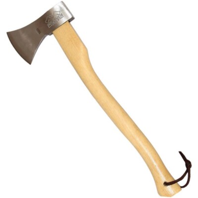 Prandi German Style Axe 8.25'' Carbon Steel Head 5¼'' Edge American Hickory Handle