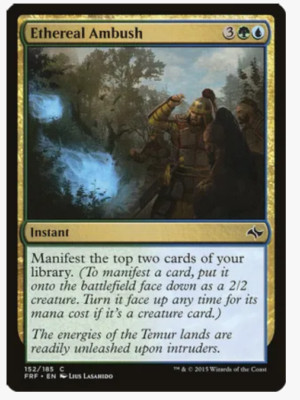 Magic the Gathering Ethereal Ambush (x4) PLAYSET MtG Fate Reforged NM/LP