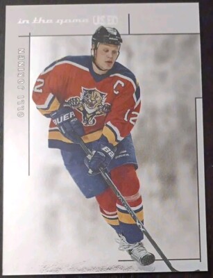 2003 - 2004 ITG Used Olli Jokinen Signature Series Silver #15 Hockey Card