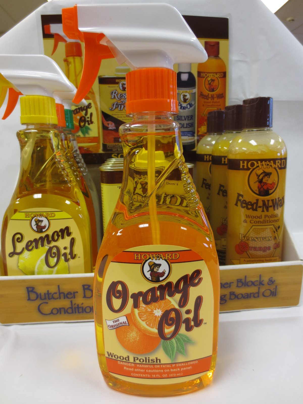 Howard Orange Oil Wood Polish 16oz eBay