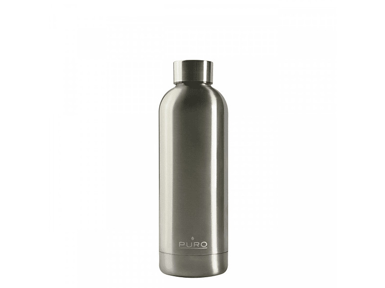 Botella - Puro Hot&Cold Metal, 500ml, Térmico, Acero inoxidable, Inox