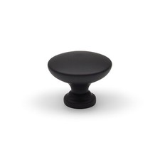 Matt Black Cupboard Knob Round Simple 32mm Kitchen Cabinet Drawer Furniture Pull