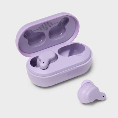 True Wireless Bluetooth Active Noise Cancelling Earbuds heyday Lavend