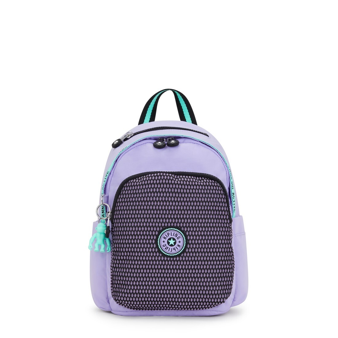 Kipling x Anna Sui backpack Delia Mini Bag Lilac + Monkey Charm | eBay