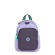 Kipling x Anna Sui Mochila Delia Mini Bolso Lila + Mono Charm