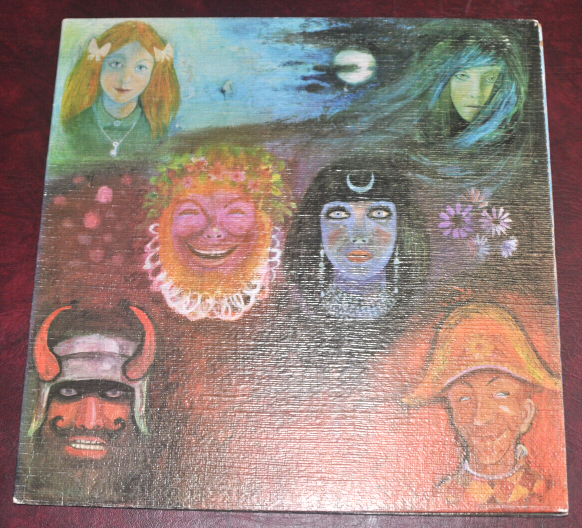 King Crimson - In the Wake of Poseidon, First UK 1970 LP, Pink i