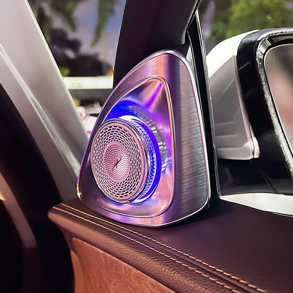 4D 旋转扬声器高音扬声器套装适用于梅赛德斯奔驰 W213 E 级 E300 E63 2016-23 — 第 4/4 张图片