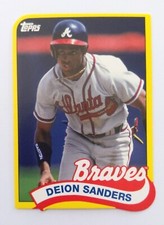 2014 Topps Baseball Deion Sanders Mini 1972 Die Cut #TM-57 Braves