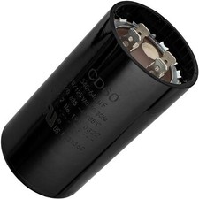 Premium 540-648 uf/MFD 110-125 VAC Volt Run Round Start Capacitor - Exact Fit...