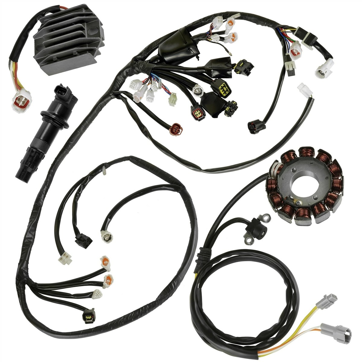 2007-2009 Yamaha YFZ450 Wire Harness Stator Regulator Ignition