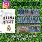 TOPPS FAN SET REAL MADRID 2024/2025 COMPLETE - ALL