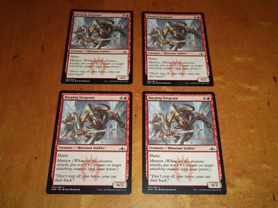 4x Playset MTG Magic the Gathering Complete Set of 4 x4 Cards