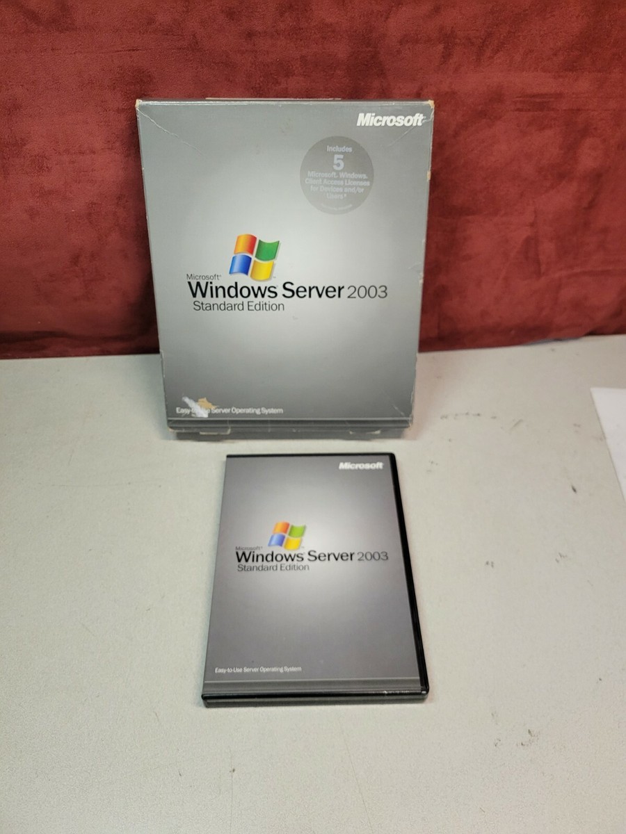 Windows Server 2003 Standard + 5CAL Eng