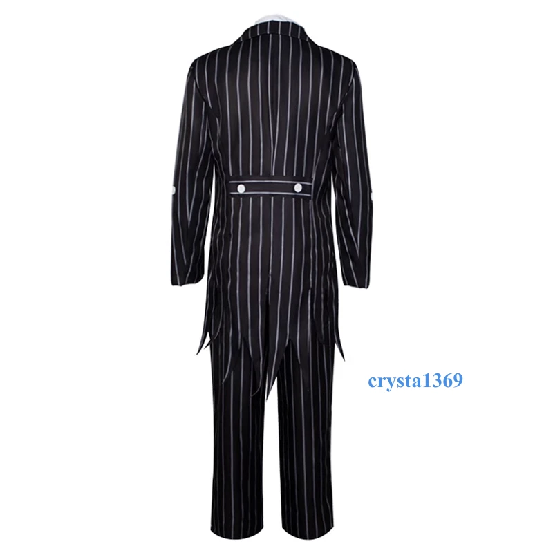 The Nightmare Before Christmas Sally Jack Skellington Costume Suit Unisex Adult  - Image 3 of 4