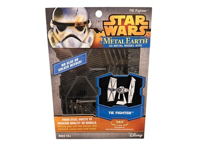 Star Wars Metal Earth 3D Bausatz Tie Fighter Steel Model Kit | ab 14 | NEU