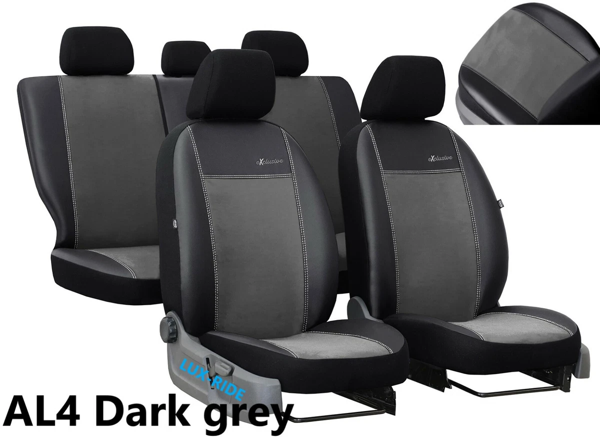 TAILORED SEAT COVERS For SKODA OCTAVIA Mk3 2014 2020 ART. LEATHER ALICANTE