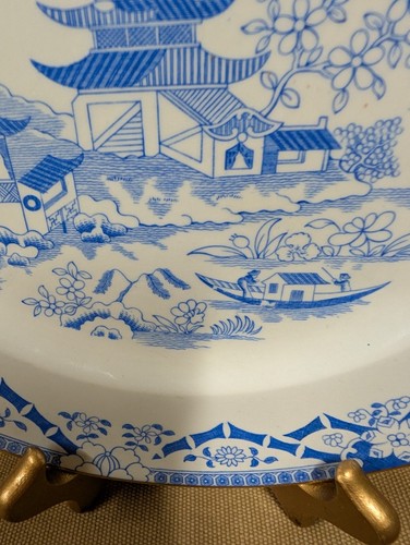 RARE Antique Grainger Royal Worcester China Works Chinoiserie plate 10.5" EUC - Picture 2 of 8