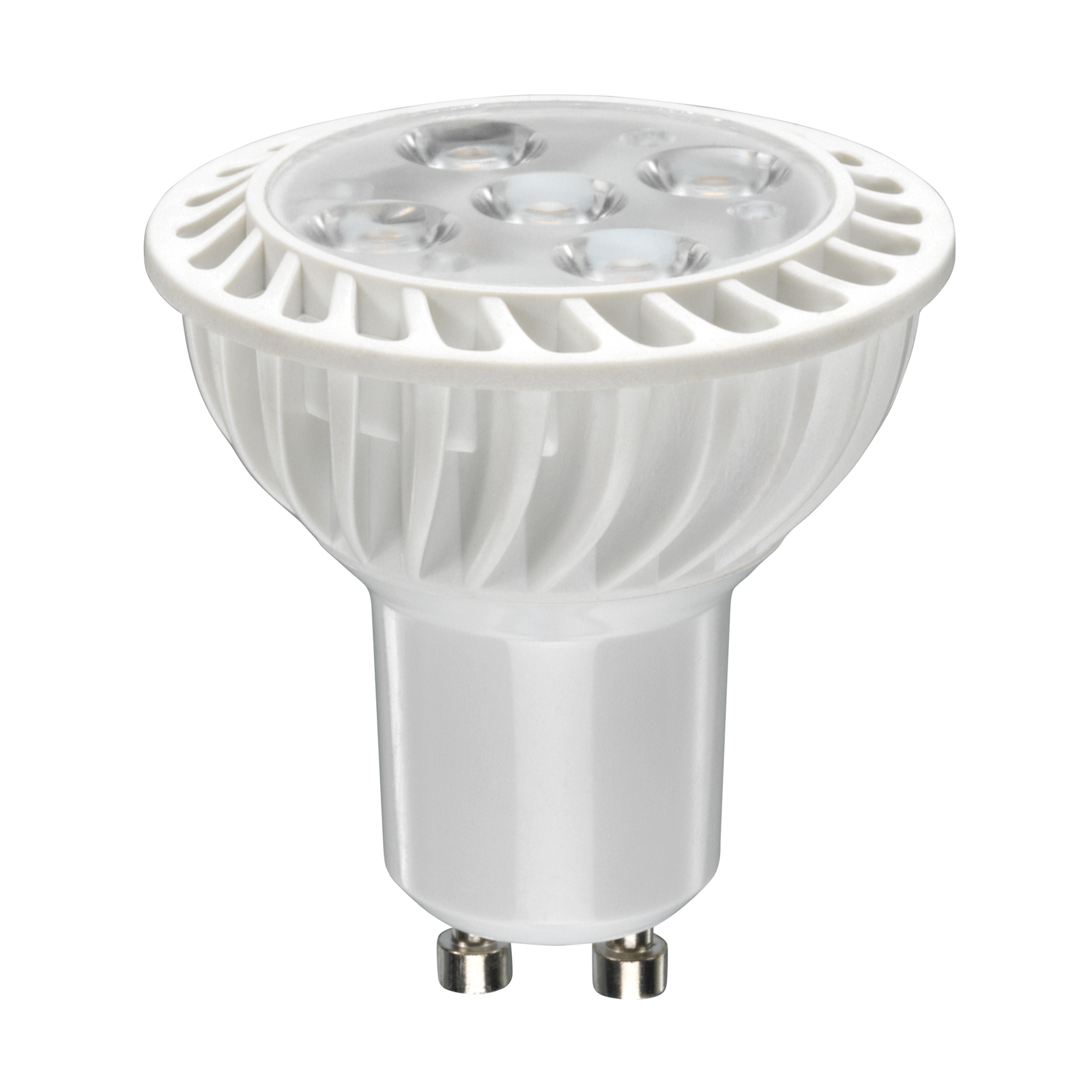 Pack of 5 TIME LED Capital Spotlight 6W GU10 Warm White Dimmable LED Lamp
