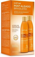 Kativa Vegan Brazilian Post Straightening Treatment 2 Products Prolongs...