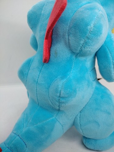 Authentische Pokemon Stofftier Plüsch Puppe 10 Zoll Größe Feraligatr 3. Runde Vintage 1997 - Bild 6 von 17