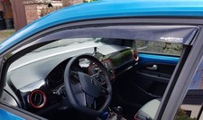 Für Seat Mii 5 Türer 2011- ClimAir Windabweiser Fahrer- Beifahrer 3731 schwarz