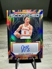 Dyson Daniels Auto 8/149 2024-25 Panini Obsidian Scorched Signatures Hawks