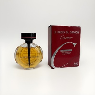 Cartier Le Baiser du Dragon 50 ml Eau de Toilette EDT Spray in OVP Vintage