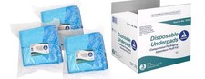 Dynarex Underpad , 1340, 17'' X 24'' Disposable, Case - 300PACK, 136