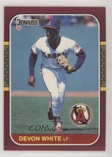 1987 Donruss Opening Day Box Set Devon White #5 1c7