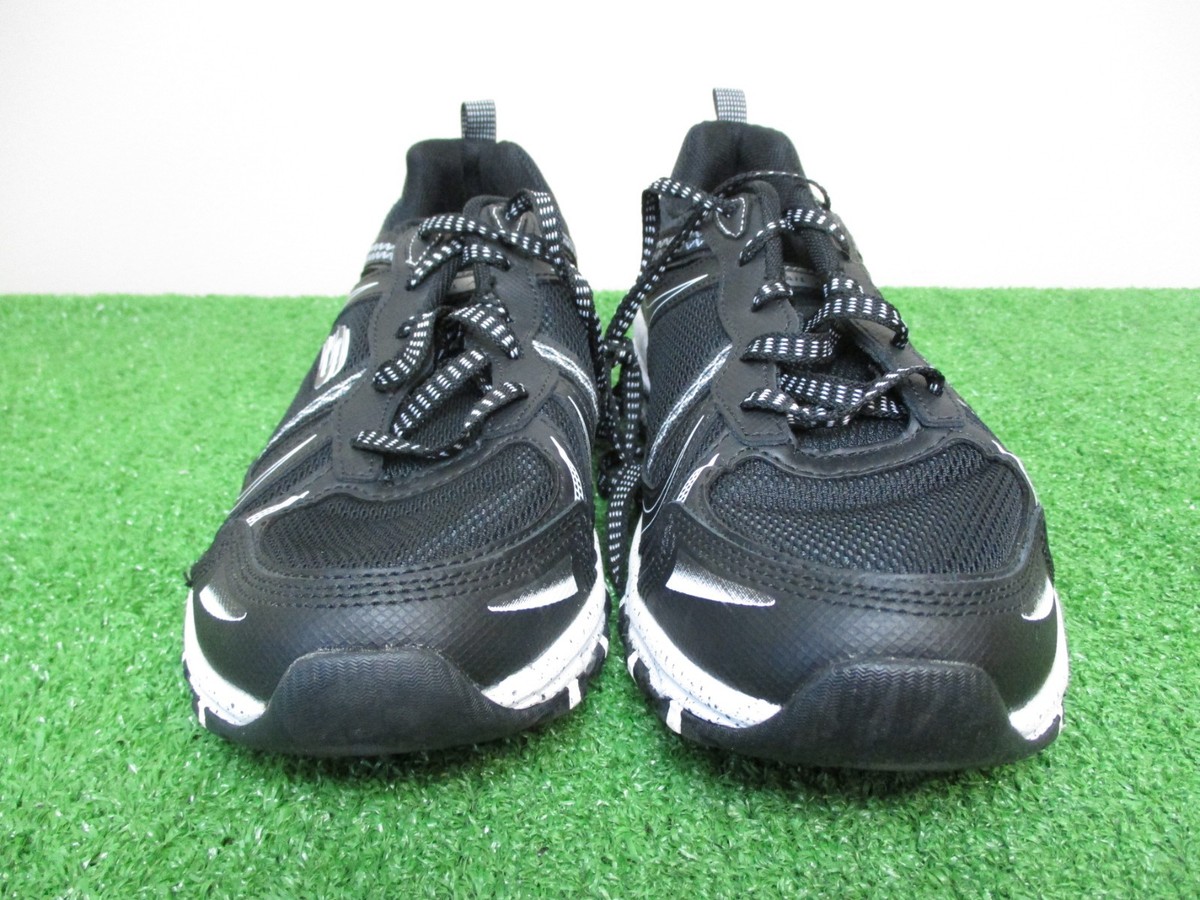 専用2 NEW Women's size 6.5 Skechers Trail Memory Foam Athletic Shoes Blk