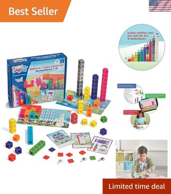 Fun Educational Math Toys - Numberblocks 1-10 Activity Set for Children Aged 3-5