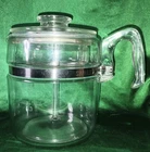 New ListingVtg PYREX Glass 9 Cup Coffee Purcolator!