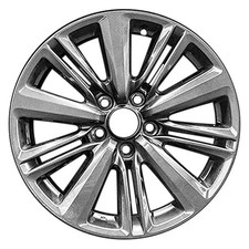For Subaru Wrx Sti 15-16 Alloy Factory Wheel 5 Alternating-spoke Dark Charcoal