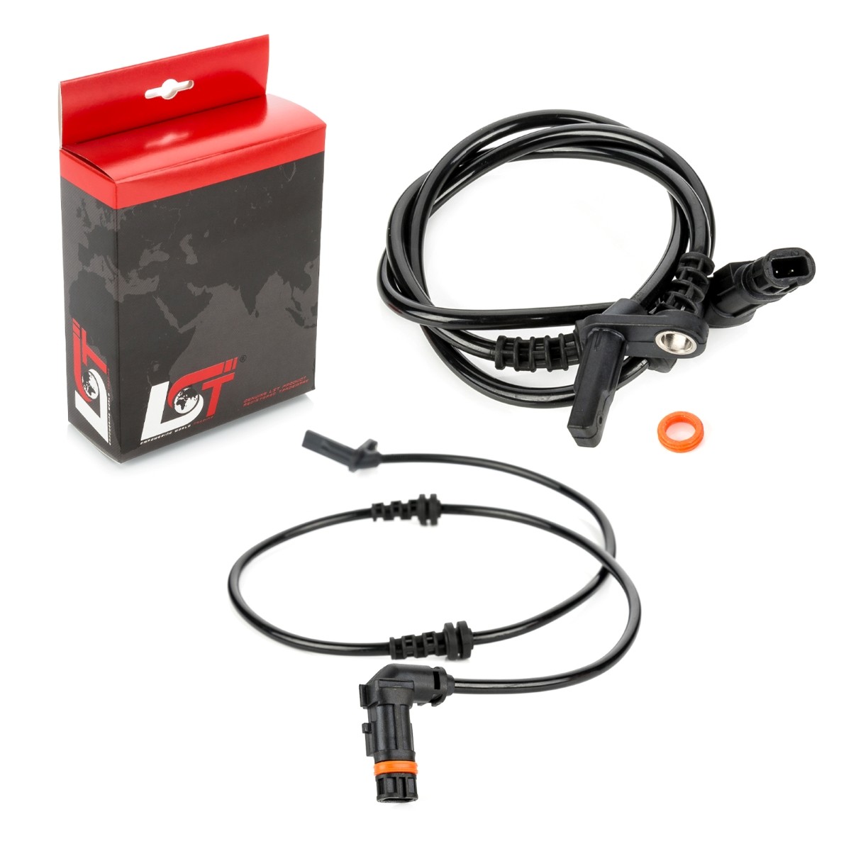 2x ABS Sensor Wheel Speed Sensor Set Front for MERCEDES-BENZ C-CLASS W204 S204