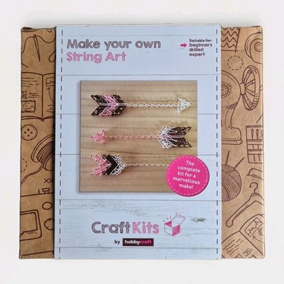 NEU: Hobbycraft Make your own String Art - Pfeile 