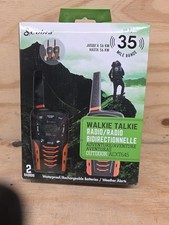 COBRA ACXT645 Walkie Talkies WaterProof Rechargeable 35-Mile 2-Way Radios 2 Pack