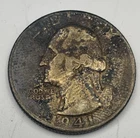 1941 Washington Quarter 90% Silver Denver Mint US Coin