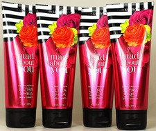 QTY 4 - Bath  Body Works MAD ABOUT YOU Cream Lotion Moisturizer 8oz