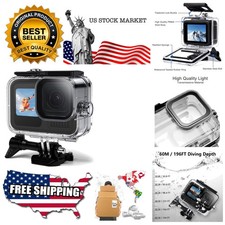 Waterproof Housing Case for Go Pro Hero 13/12/11/10/9 Black,Protective Underw...