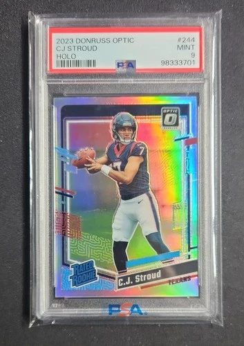 2023 Panini Donruss Optic - Rated Rookie C.J. Stroud #244 Holo Prizm (RC)