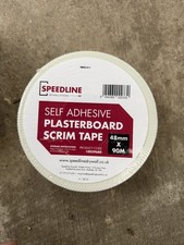 Speedline Self Adhesive Super Scrim Tape 48mm x 90m Heavy Duty. Pack of Three.