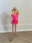 Vintage 1970 Mattel Twist 'N Turn PJ Doll #1118 Original Pink Swimsuit