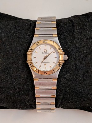 Omega Constellation Mini 795.1203 18K Gold/Steel Women's 22mm Quartz Watch