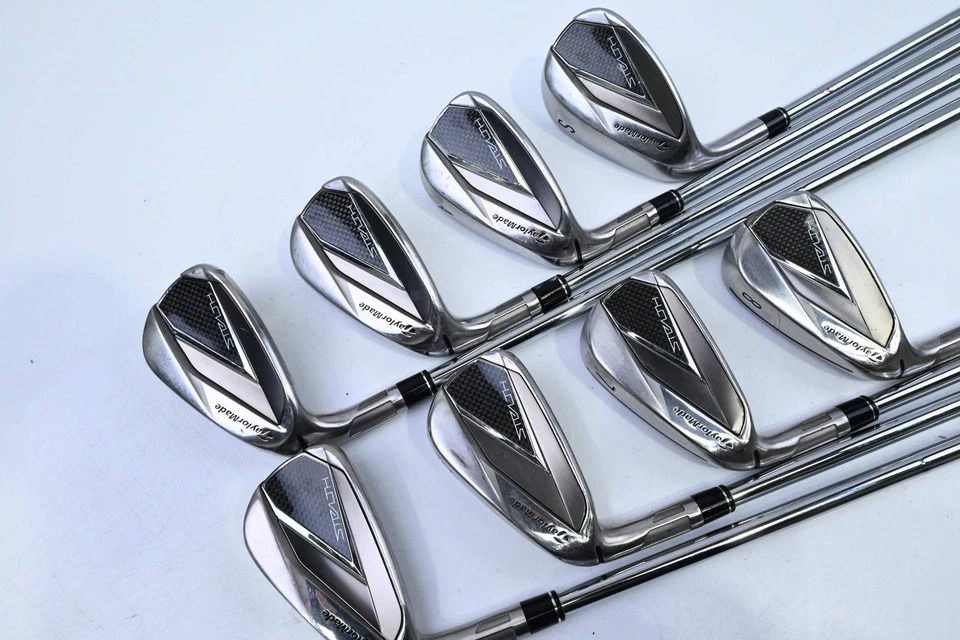 Left Hand Taylormade Stealth Irons / 5-PW+GW+SW / Stiff Flex KBS Tour Lite - Image 2 of 4