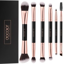Double Sided Makeup Brushes, 6Pcs Double Ende...
