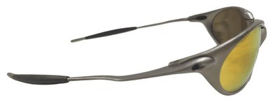 OAKLEY Romeo Sunglasses X-Metal Plasma Frame Fire Iridium Lenses