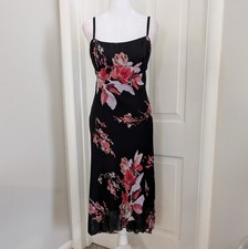 Vintage Necessary Objects Y2K Babydoll Midi Dress MEDIUM Whimsigoth Fairy Grunge