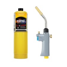 BLUEFIRE BTS-8090 Propane Torch Trigger Start Heavy Duty Gas Welding Head Adj...