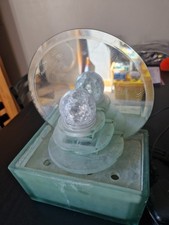 LED Indoor Water Feature Fountain with Corded Electric Light